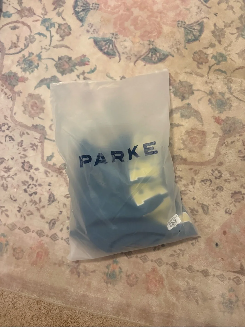 PARKE Summer Navy and Yellow Sweatshirt